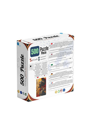 500 Parça Puzzle Savaşçı Spartalı
