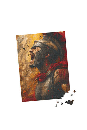 500 Parça Puzzle Savaşçı Spartalı