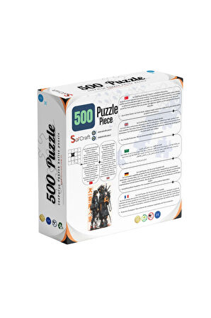 500 Parça Puzzle CyberPunk