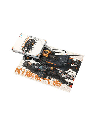 500 Parça Puzzle CyberPunk