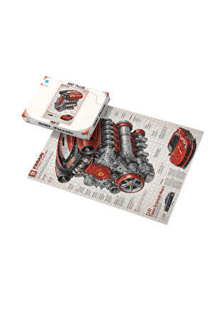 500 Parça Puzzle Ferrari F12T