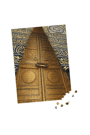 500 Parça Puzzle Kabe Kapısı Mekke