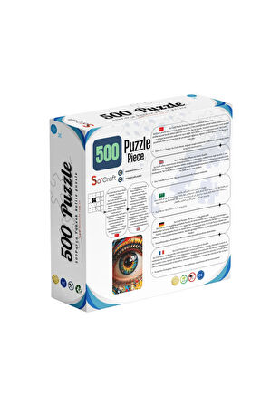 500 Parça Puzzle Renkli Gözler