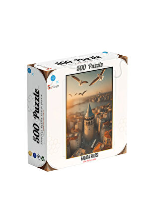 500 Parça Puzzle Galata Kulesi