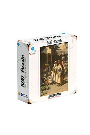 500 Parça Puzzle Tarihi Arap Pazarı