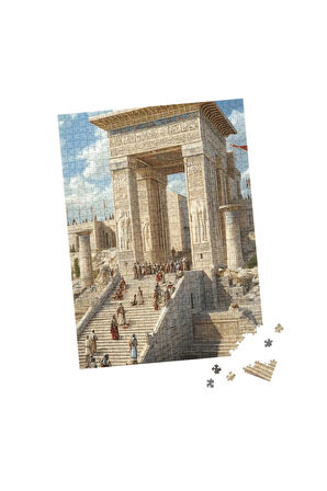 500 Parça Puzzle Antik Şehir