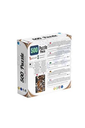 500 Parça Puzzle Parlayan Kedi Patileri