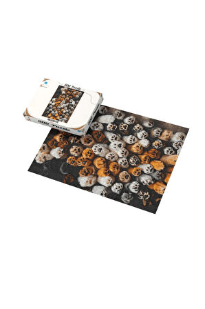 500 Parça Puzzle Parlayan Kedi Patileri