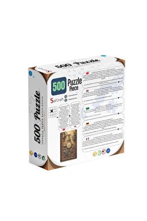 500 Parça Puzzle Mekanik Saat