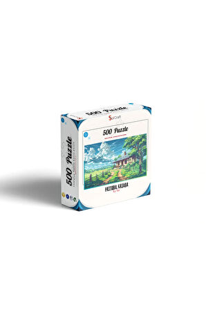 500 Parça Puzzle Pastoral Kasaba