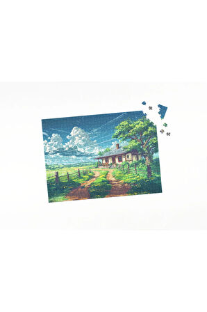 500 Parça Puzzle Pastoral Kasaba