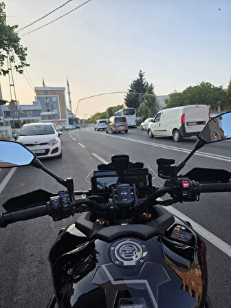 MOTOCAM Yamaha Tracer 900 Siperlik Ön Cam 2023-2025 Model 61cm Şeffaf Renkli 4mm Uzun