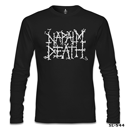 Napalm Death Siyah Erkek Sweatshirt