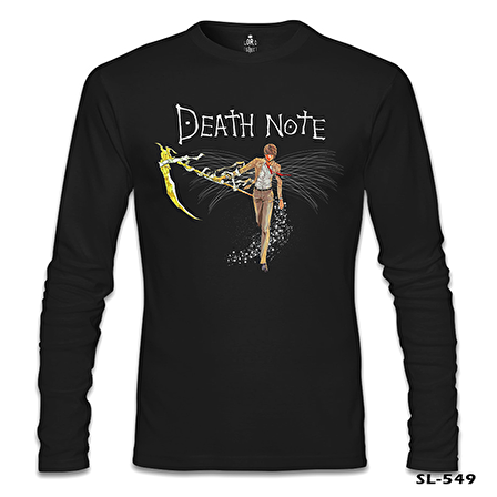 Death Note Siyah Erkek Sweatshirt