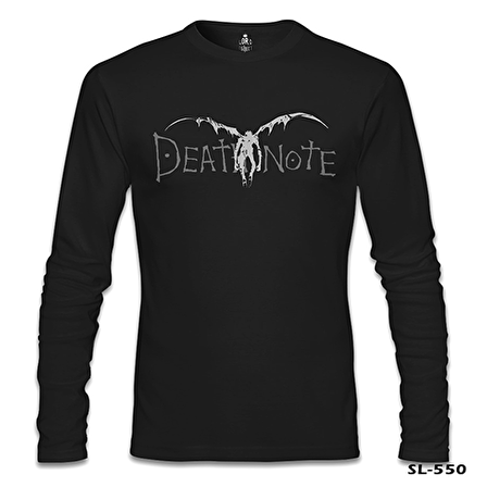 Death Note - Logo Siyah Erkek Sweatshirt