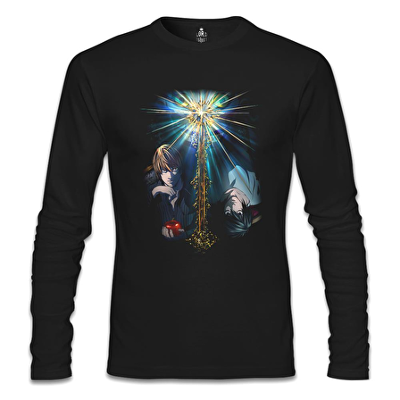 Death Note - 2 Siyah Erkek Sweatshirt
