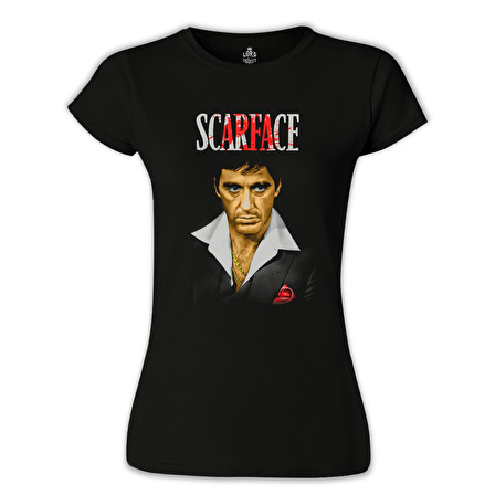 Scarface Siyah Bayan Tshirt
