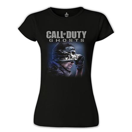 Call of Duty - Ghosts Siyah Bayan Tshirt