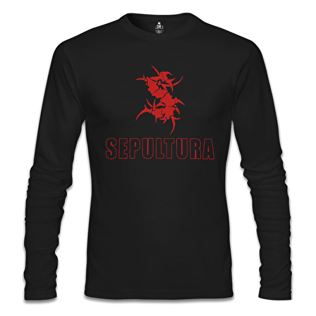 Sepultura Siyah Erkek Sweatshirt