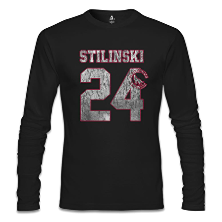 Teen Wolf - Stilinski 24 Siyah Erkek Sweatshirt