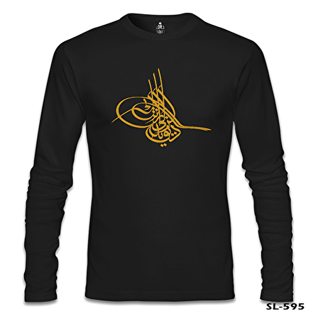Tuğra Siyah Erkek Sweatshirt
