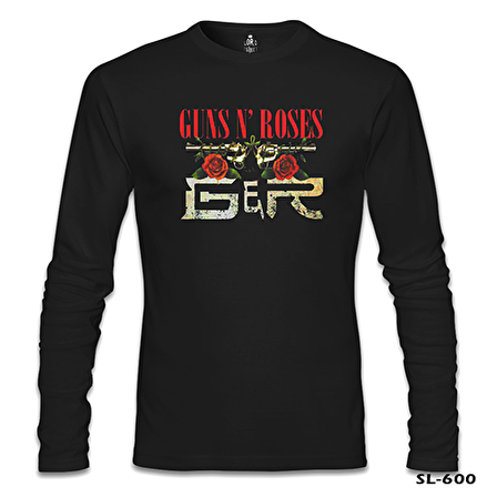 Guns N' Roses Siyah Erkek Sweatshirt