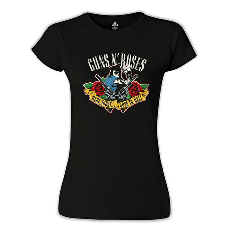 Guns N' Roses - Gone to Hell Siyah Bayan Tshirt