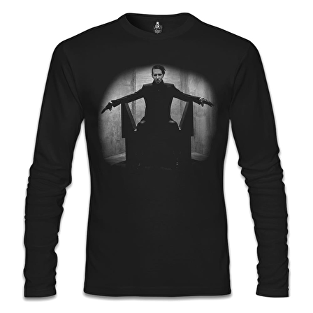 Marilyn Manson II Siyah Erkek Sweatshirt