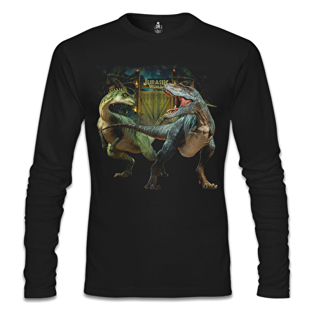 Jurassic World II Siyah Erkek Sweatshirt