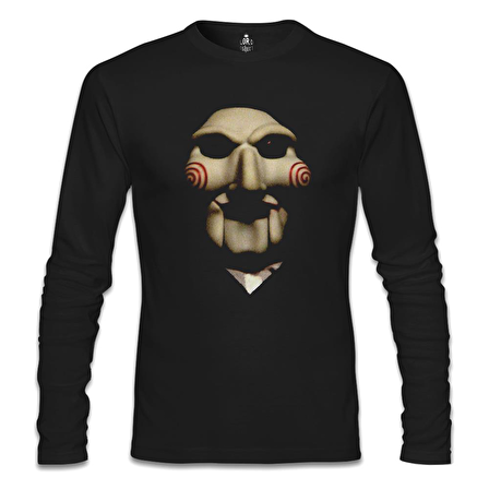 Saw - Testere Siyah Erkek Sweatshirt