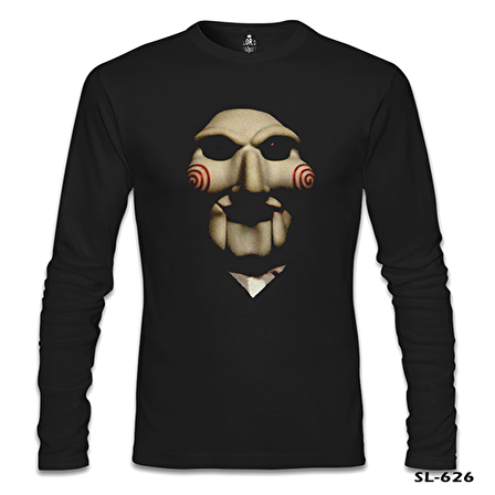 Saw - Testere Siyah Erkek Sweatshirt