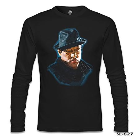 Rocky Balboa Siyah Erkek Sweatshirt
