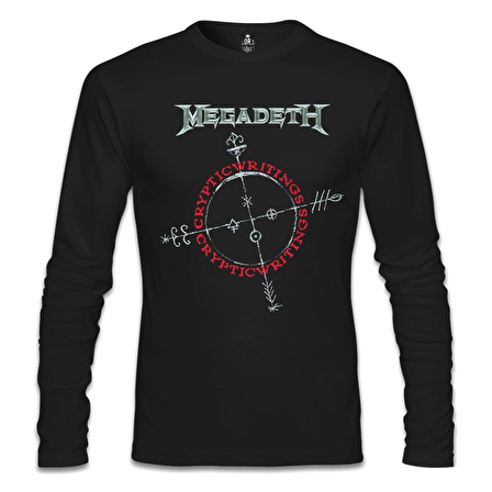 Megadeth - Cryptic Writings Siyah Erkek Sweatshirt