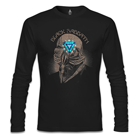 Black Sabbath Arc Reactor Siyah Erkek Sweatshirt