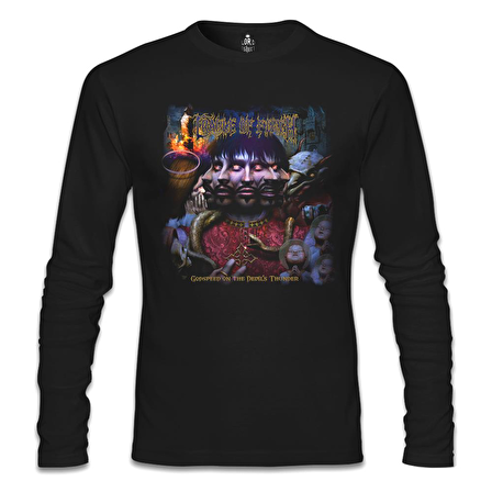 Cradle of Filth Siyah Erkek Sweatshirt