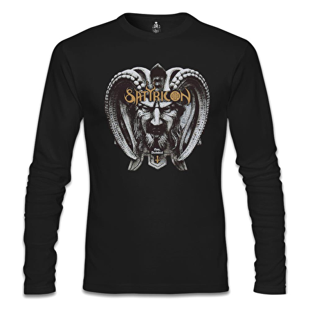 Satyricon Siyah Erkek Sweatshirt