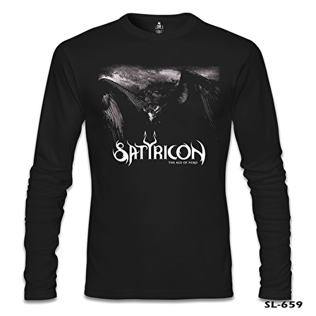 Satyricon - The Age of Nero Siyah Erkek Sweatshirt