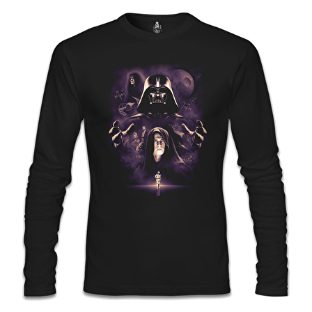 Star Wars - Darth Vader 2 Siyah Erkek Sweatshirt