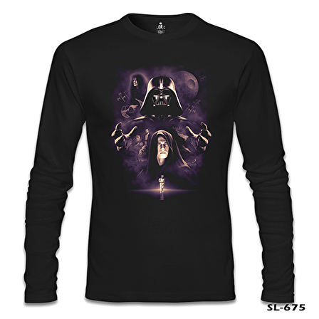 Star Wars - Darth Vader 2 Siyah Erkek Sweatshirt