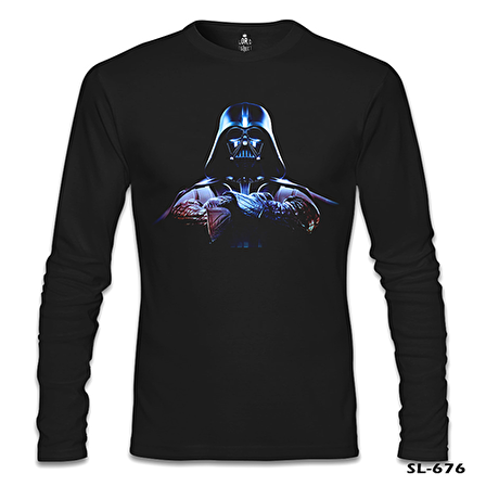 Star Wars - Darth Vader 3 Siyah Erkek Sweatshirt