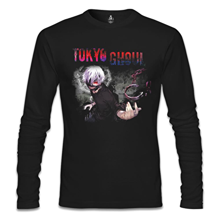 Tokyo Ghoul Siyah Erkek Sweatshirt
