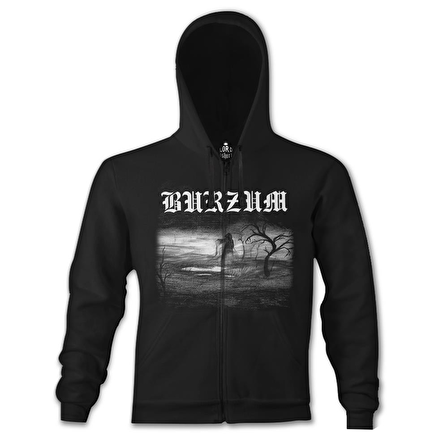 Burzum - 1992 Siyah Erkek Kapşonlu