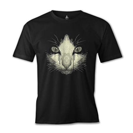 Kedi Siyah Erkek Tshirt