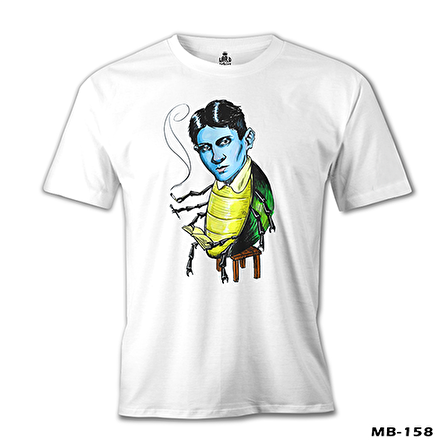 Franz Kafka Beyaz Erkek Tshirt