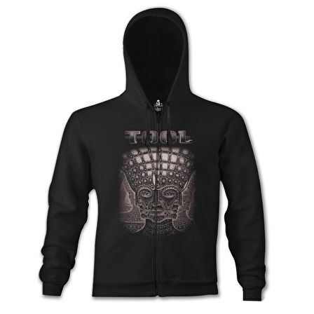 Tool 2 Siyah Erkek Kapşonlu