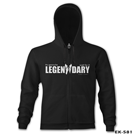 How I Met Your Mother - Legendary Siyah Erkek Kapşonlu