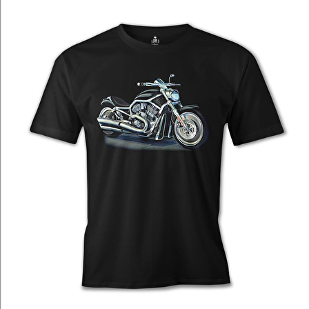 Motosiklet Siyah Erkek Tshirt