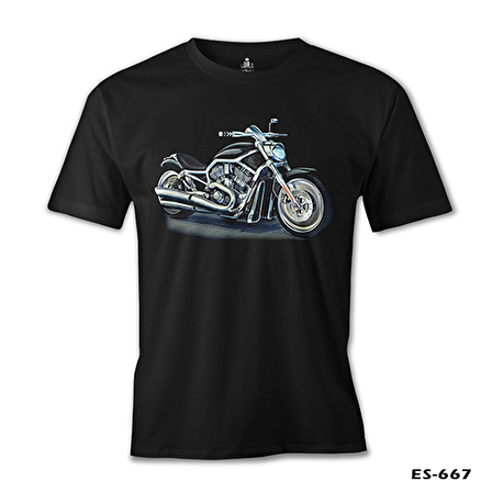 Motosiklet Siyah Erkek Tshirt