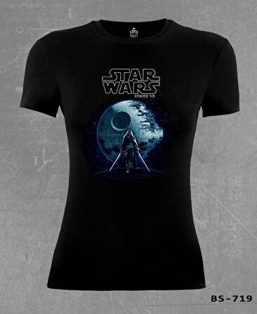 Star Wars - The Force Awakens 6 Siyah Bayan Tshirt
