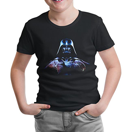 Star Wars - Darth Vader 3 Siyah Çocuk Tshirt
